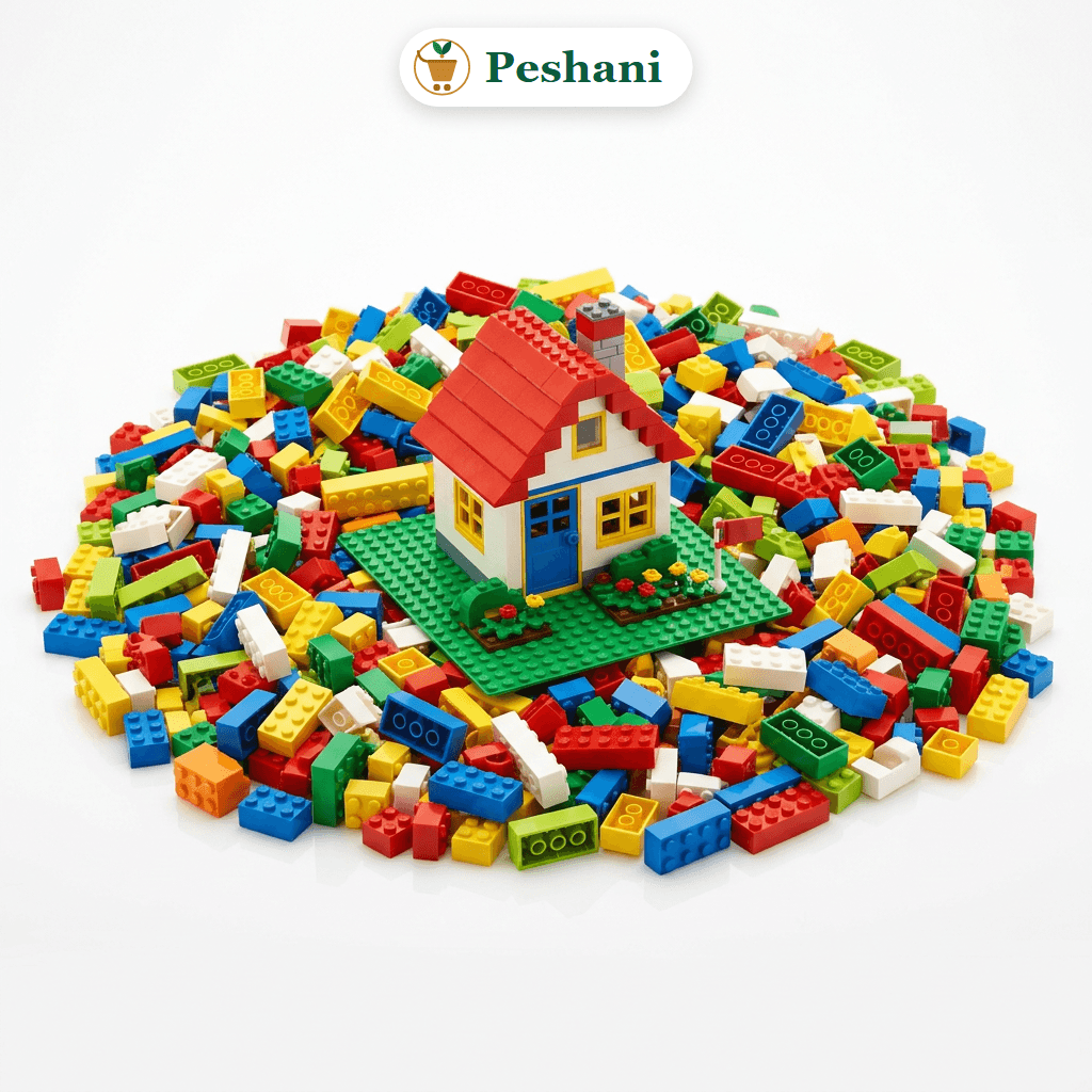 Classic Colour Bricks Building Set - 250 Pieces - main view