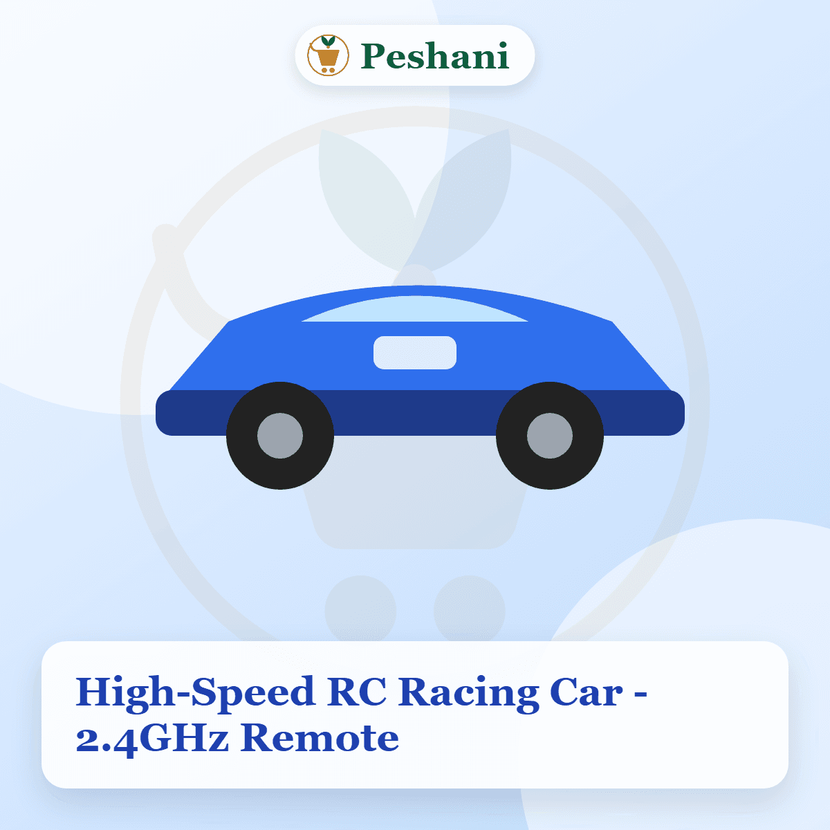 High-Speed RC Racing Car - 2.4GHz Remote - main view